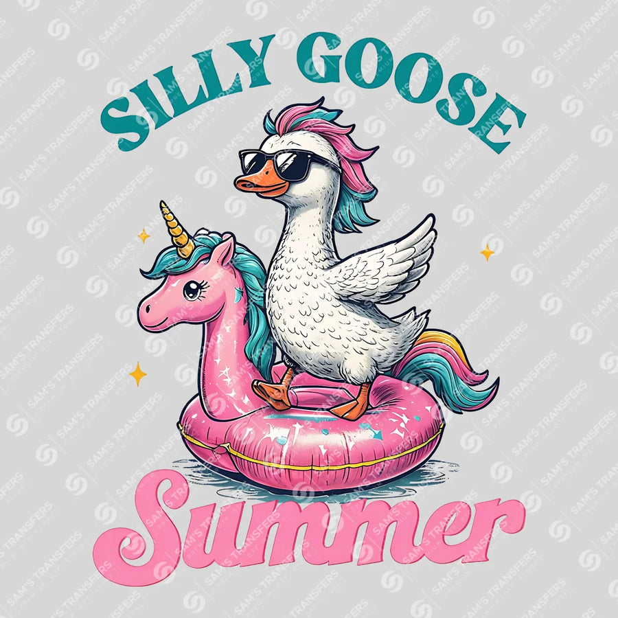 Silly Goose Summer Ready-to-Press DTF Transfer | SAT02375