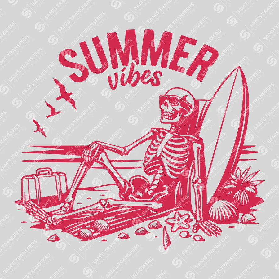 Summer Vibes Ready-to-Press DTF Transfer | SAT02414