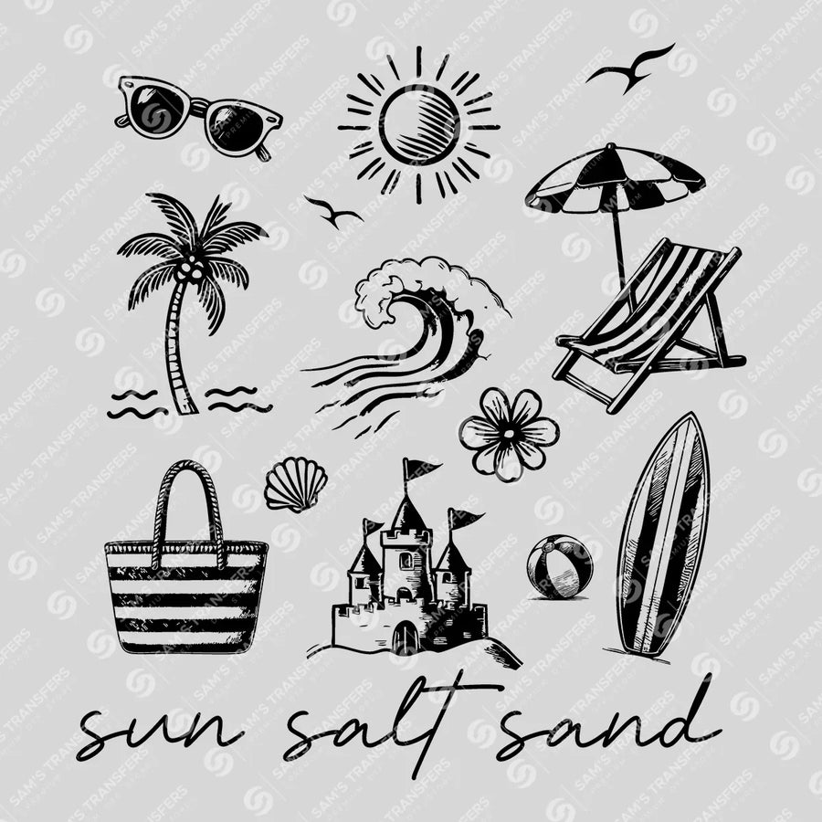Sun Salt Sand Ready-to-Press DTF Transfer | SAT02419