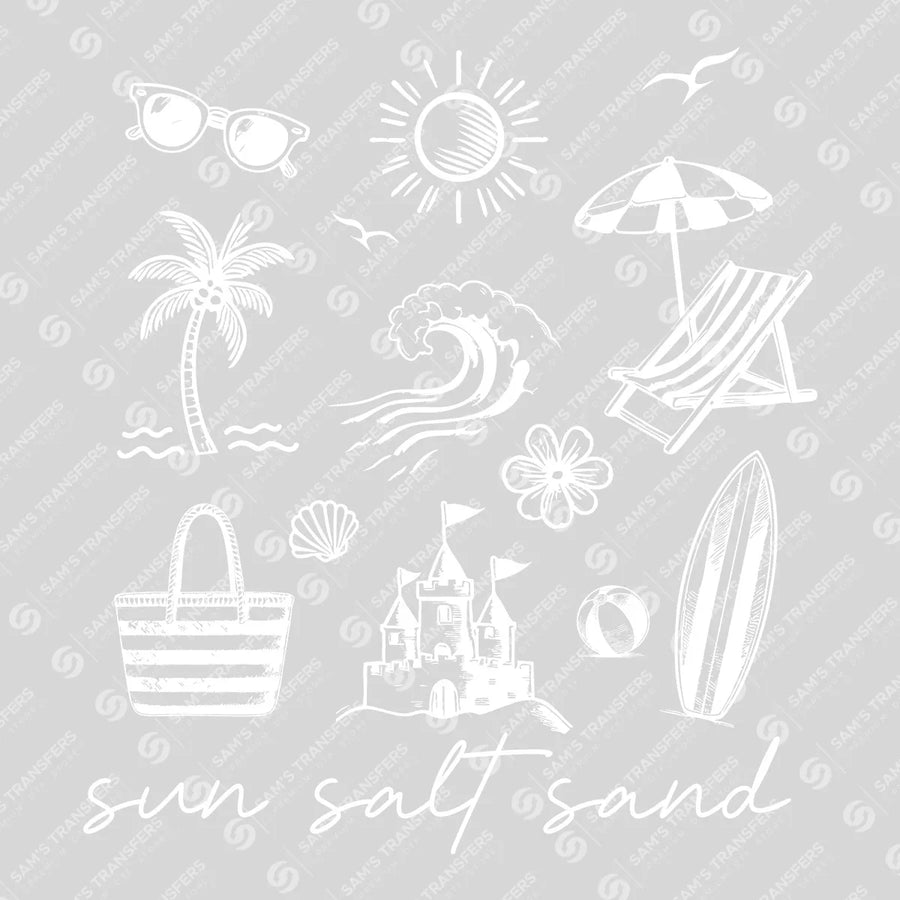 Sun Salt Sand Ready-to-Press DTF Transfer | SAT02421