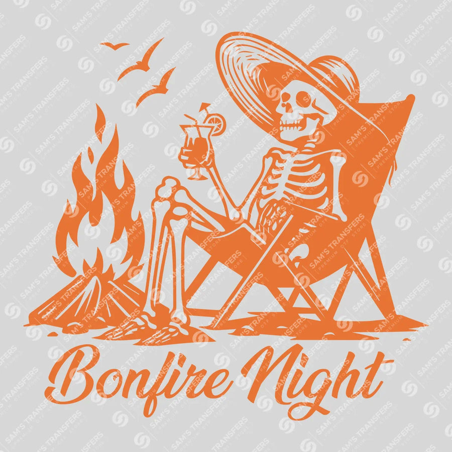 Bonfire Night Ready-to-Press DTF Transfer | SAT02430