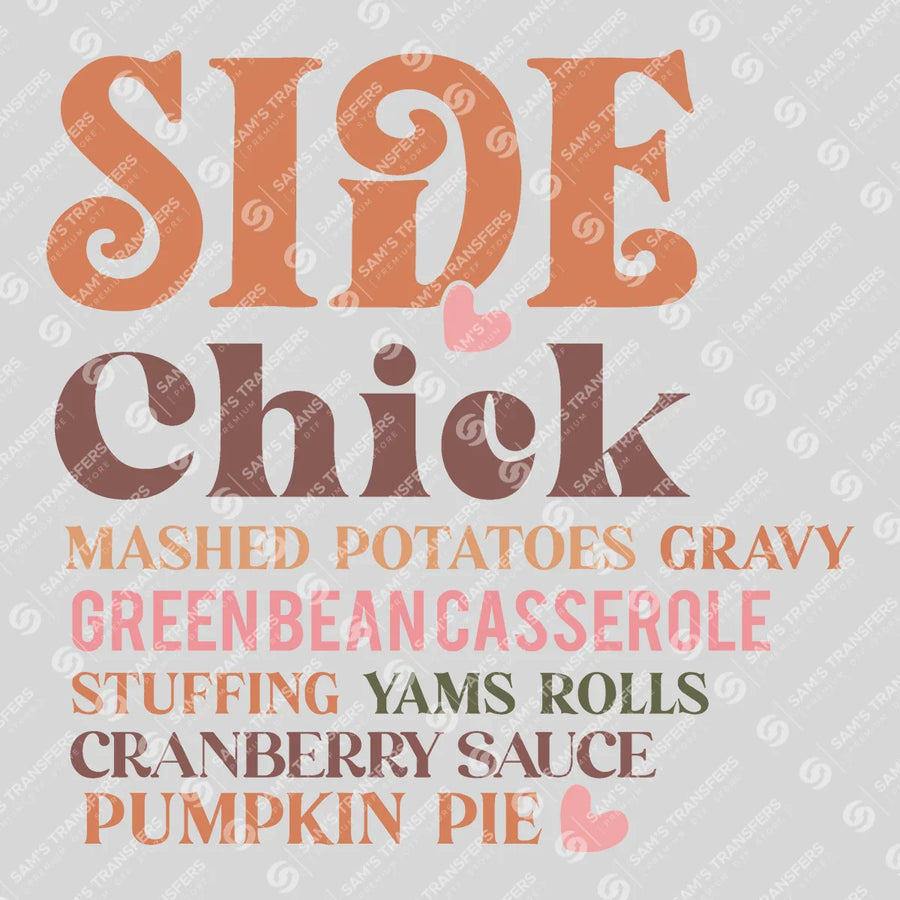 Side Chick Ready-to-Press DTF Transfer | SAT02460