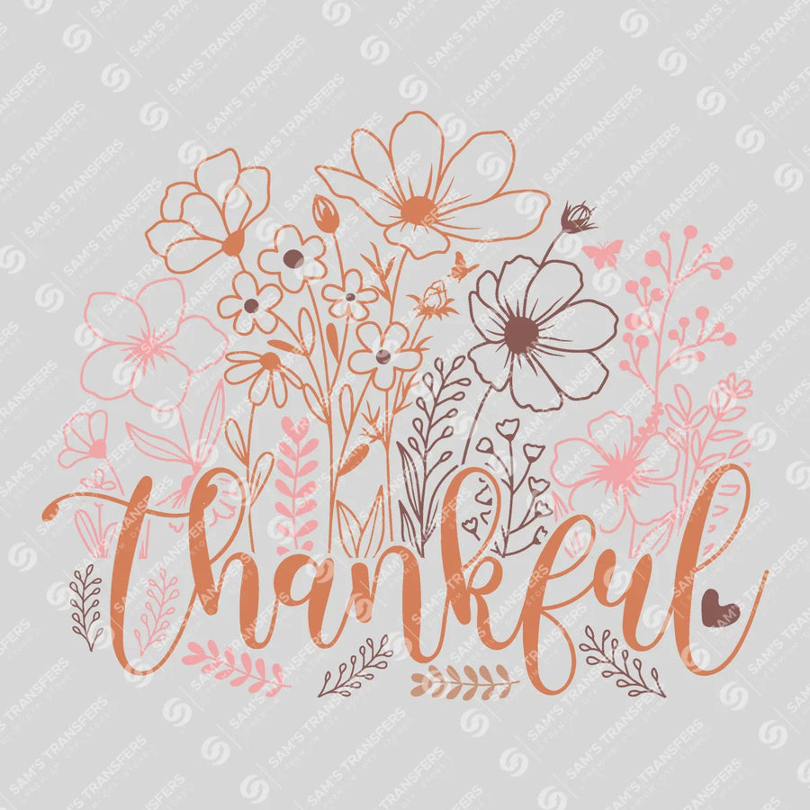 Thankful Ready-to-Press DTF Transfer | SAT02463