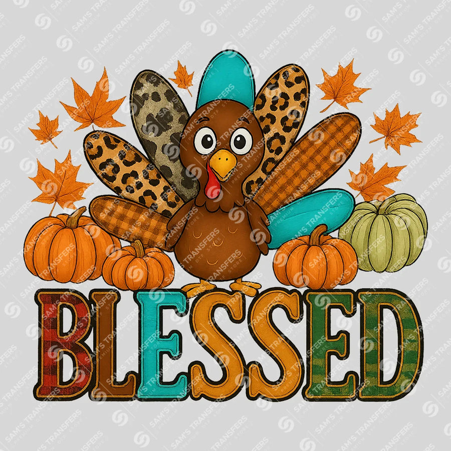 Blessed Ready-to-Press DTF Transfer | SAT02504