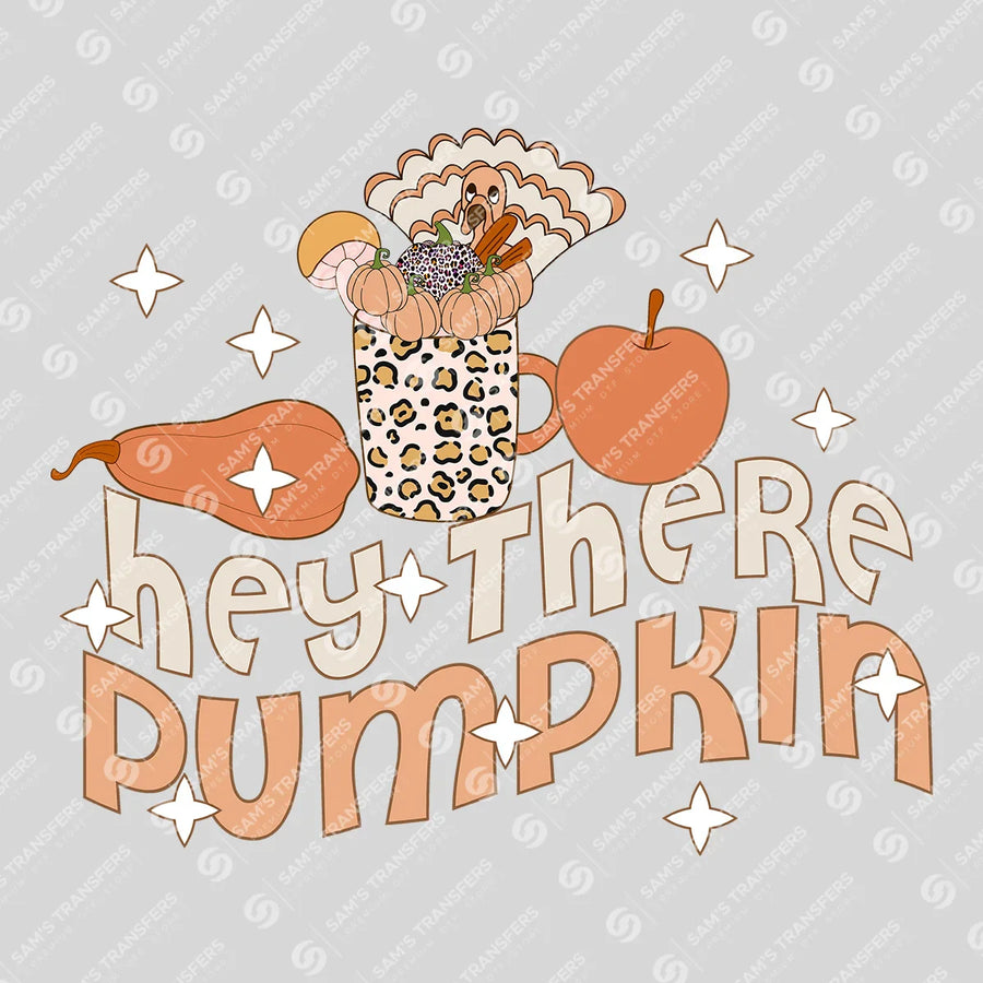 Hey There Pumpkin Ready-to-Press DTF Transfer | SAT02538