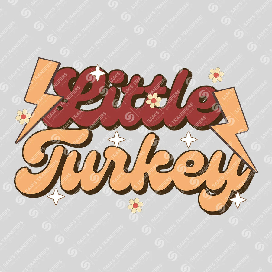 Little Turkey Ready-to-Press DTF Transfer | SAT02550