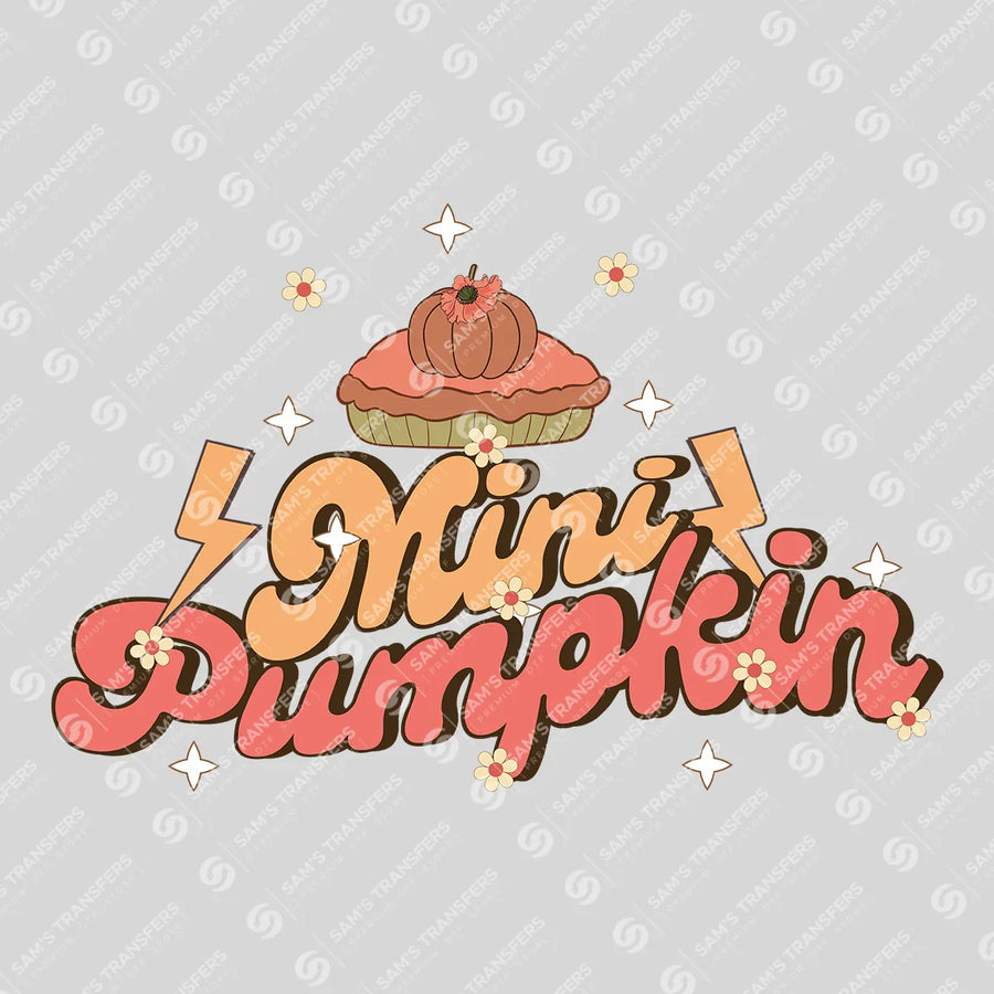 Mini Pumpkin Ready-to-Press DTF Transfer | SAT02552