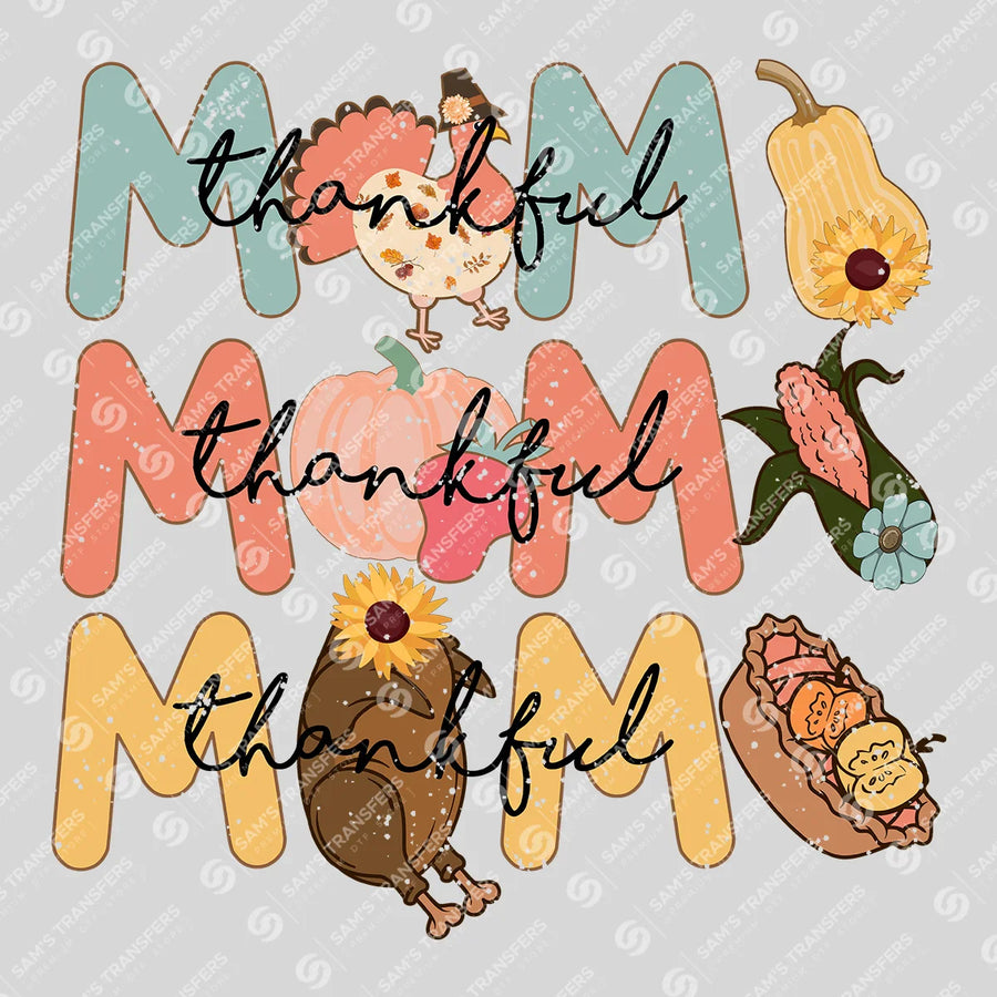 Thankful Mom Ready-to-Press DTF Transfer | SAT02560