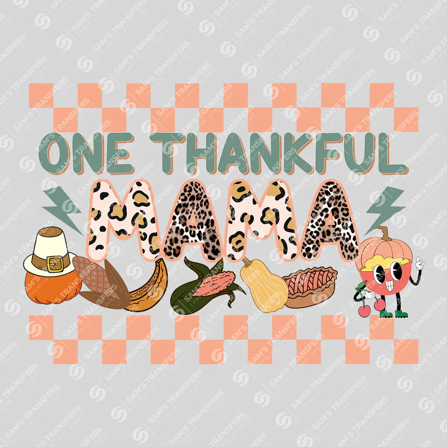 One Thankful Mama Ready-to-Press DTF Transfer | SAT02566