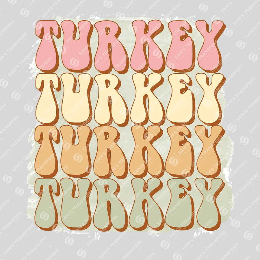 Turkey Ready-to-Press DTF Transfer | SAT02636