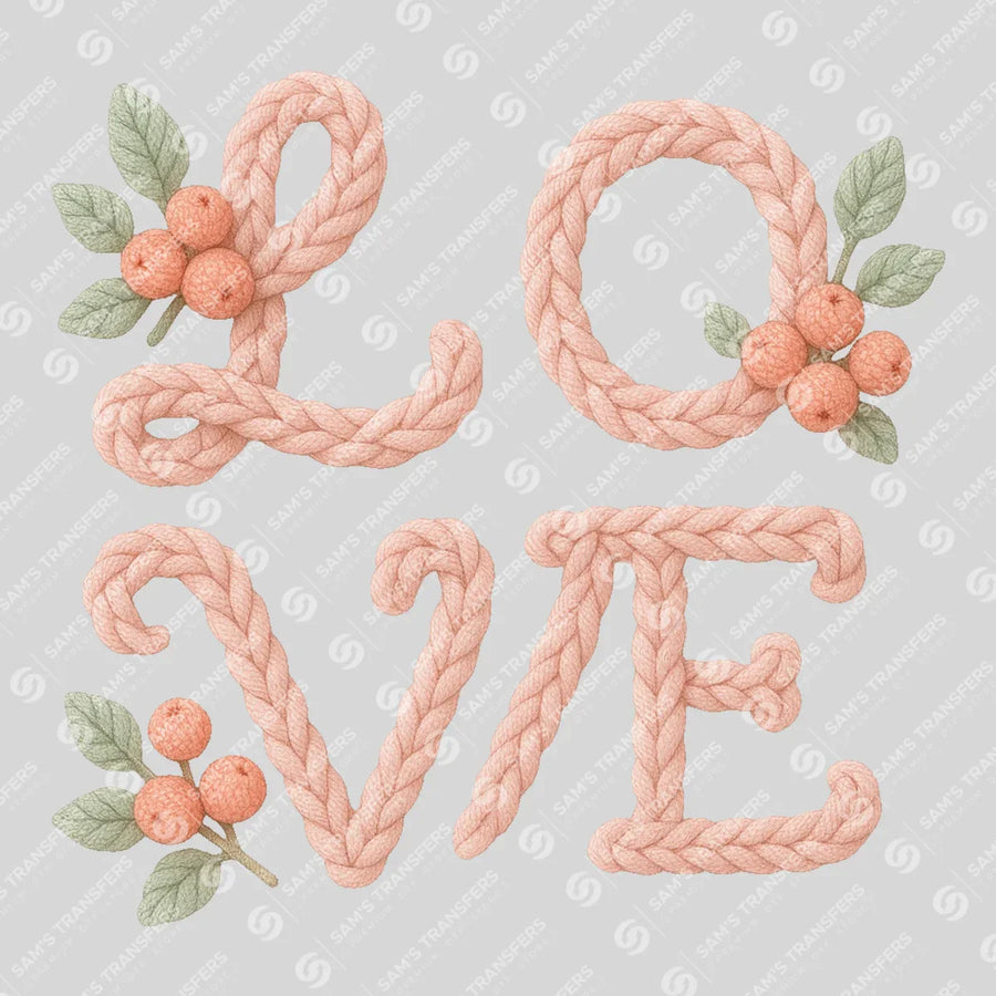Love Ready-to-Press DTF Transfer | SAT02706