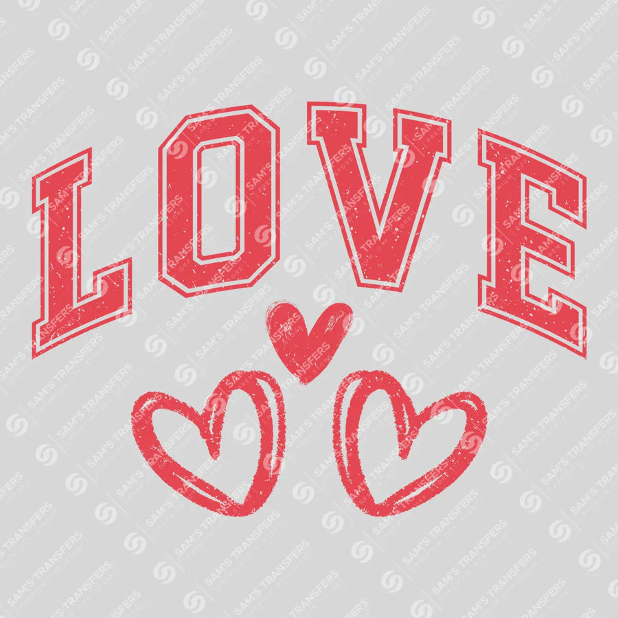 Love Ready-to-Press DTF Transfer | SAT02712