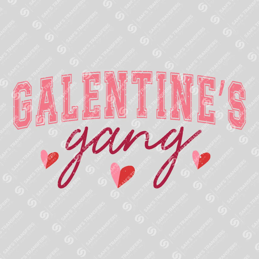 Galentine's Gang Ready-to-Press DTF Transfer | SAT02782