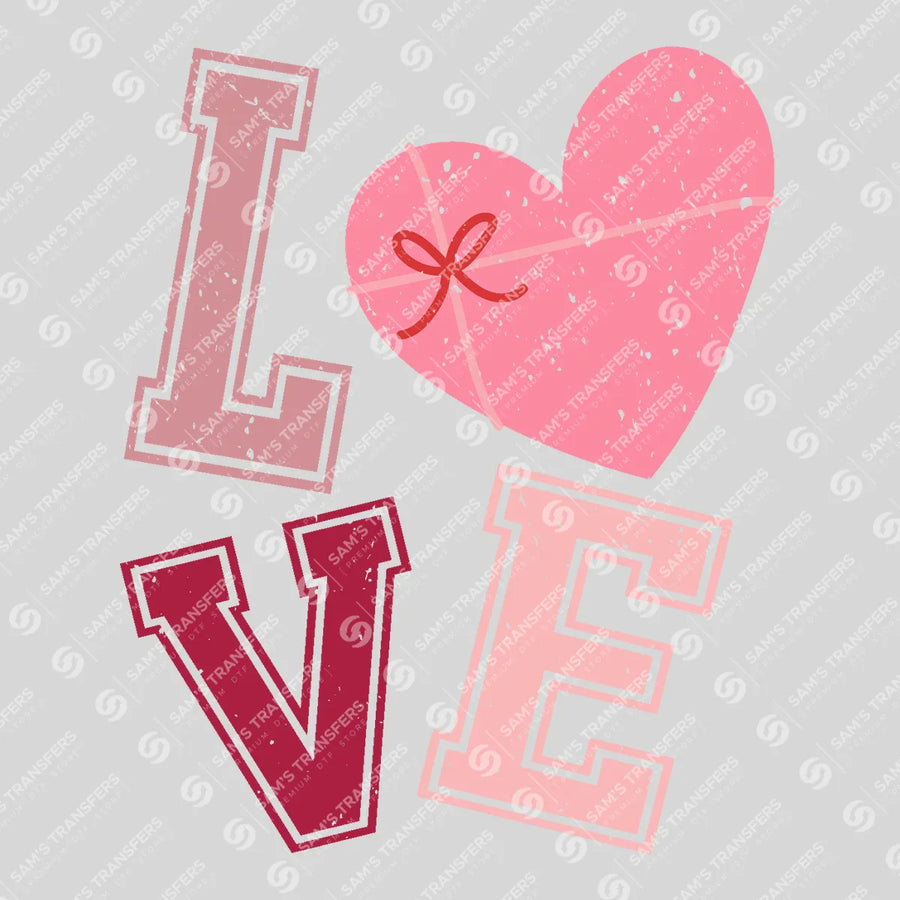 Love Ready-to-Press DTF Transfer | SAT02801