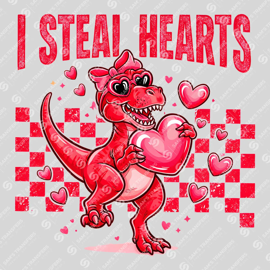I Steal Hearts Ready-to-Press DTF Transfer | SAT02802
