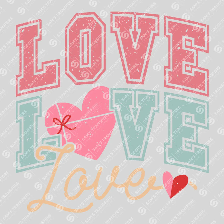 Love Ready-to-Press DTF Transfer | SAT02813