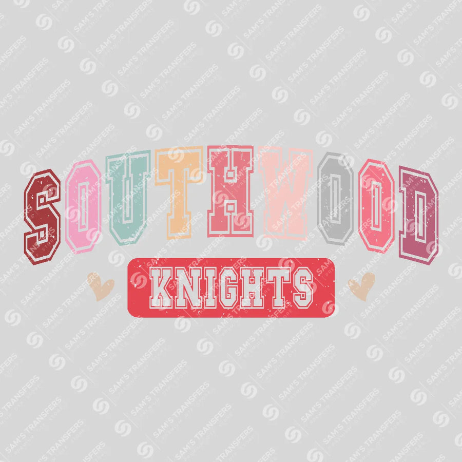 Southwood Knights Ready-to-Press DTF Transfer | SAT02817