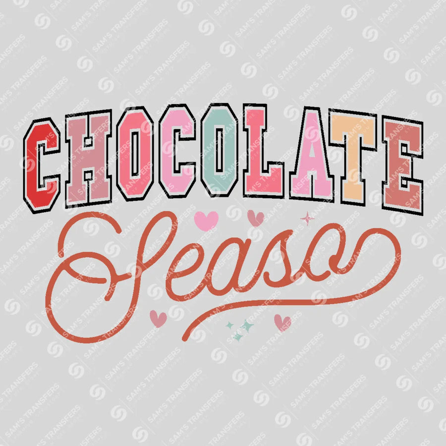 Chocolate Season Ready-to-Press DTF Transfer | SAT02824