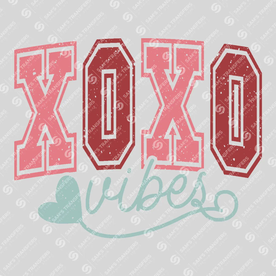 Xoxo Vibes Ready-to-Press DTF Transfer | SAT02825