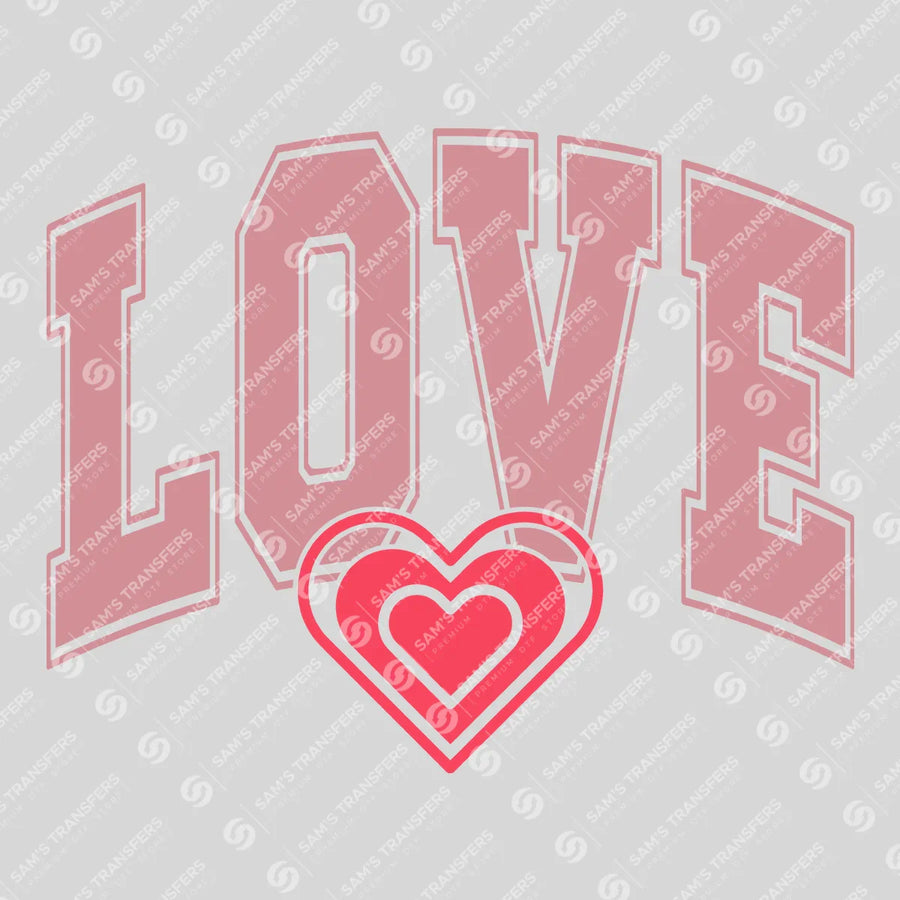 Love Ready-to-Press DTF Transfer | SAT02857