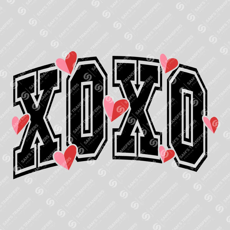 Xoxo Ready-to-Press DTF Transfer | SAT02860