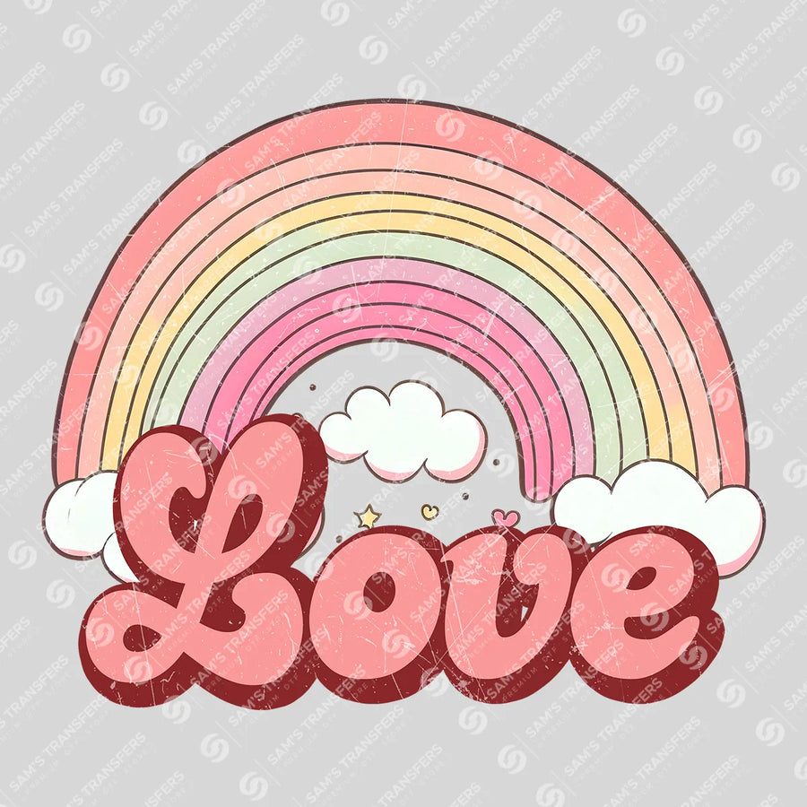 Love Ready-to-Press DTF Transfer | SAT02868