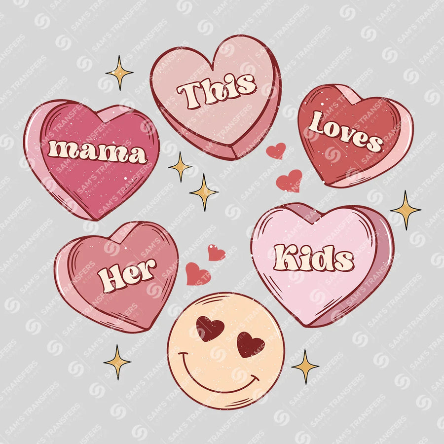 This Mama Loves Her Kids Ready-to-Press DTF Transfer | SAT02926