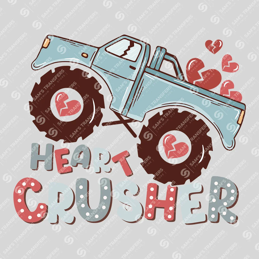 Heart Crusher Ready-to-Press DTF Transfer | SAT02929