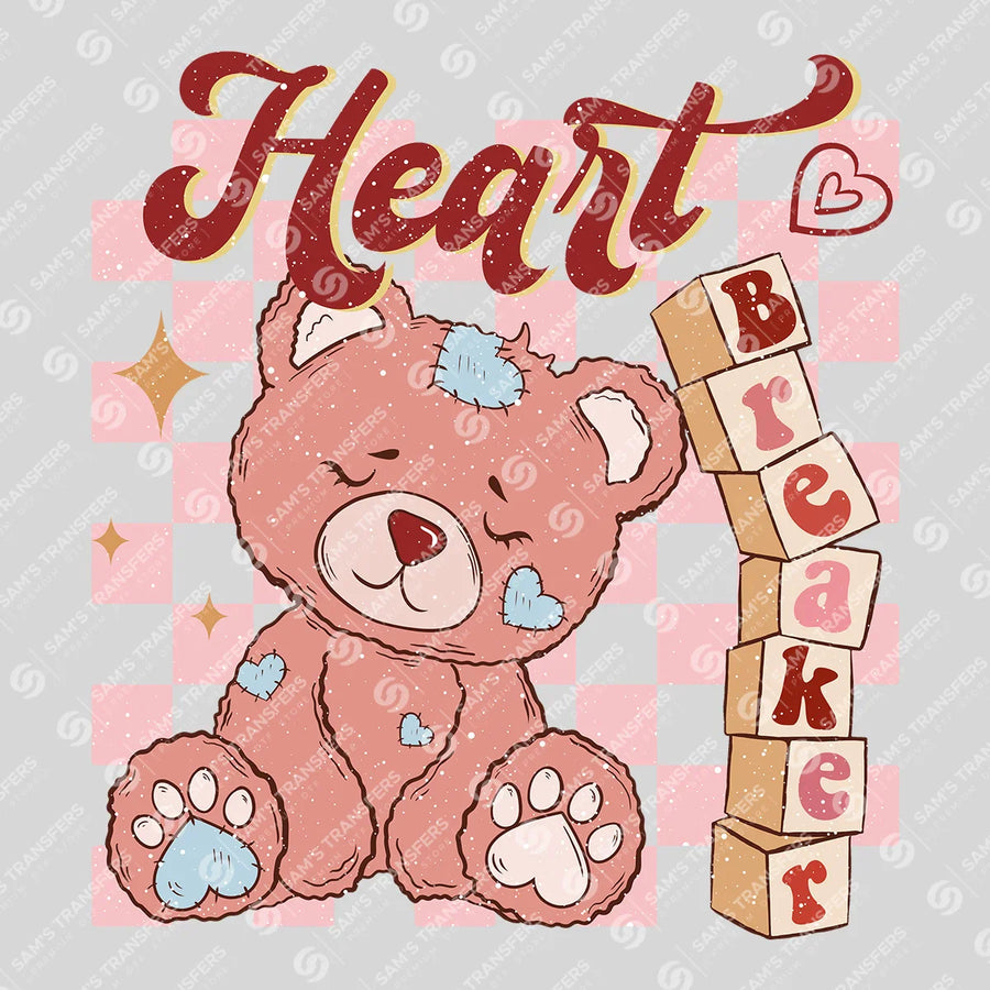 Heart Breaker Ready-to-Press DTF Transfer | SAT02930