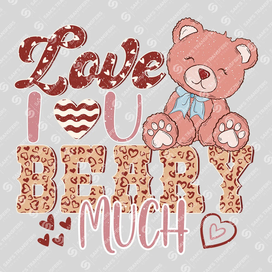Love You Berry Much Ready-to-Press DTF Transfer | SAT02942