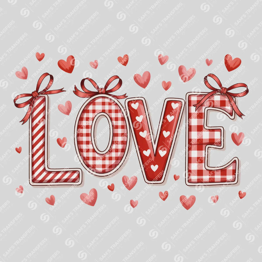 Love Ready-to-Press DTF Transfer | SAT02953