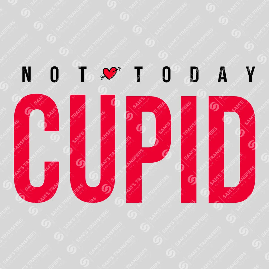 Not Today Cupid Ready-to-Press DTF Transfer | SAT02984