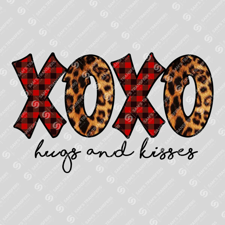 Xoxo Hugs And Kisses Ready-to-Press DTF Transfer | SAT02994