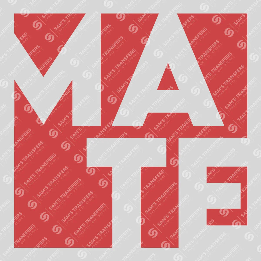 Mate Ready-to-Press DTF Transfer | SAT03021