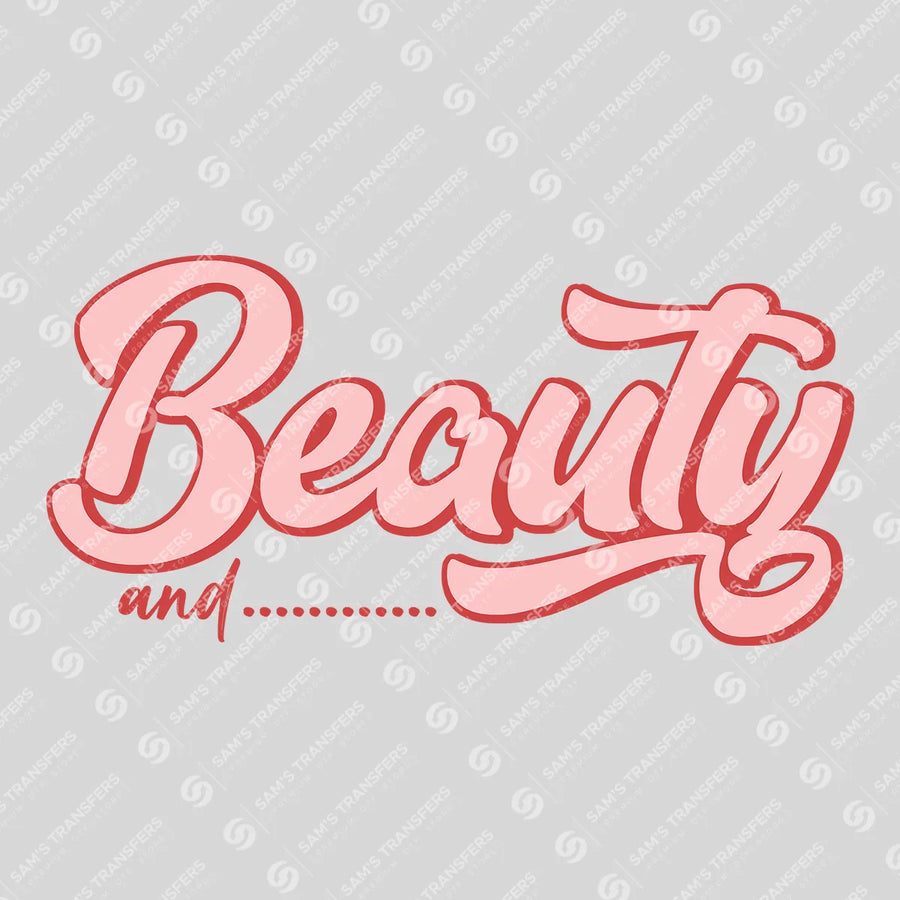 Beauty Ready-to-Press DTF Transfer | SAT03024