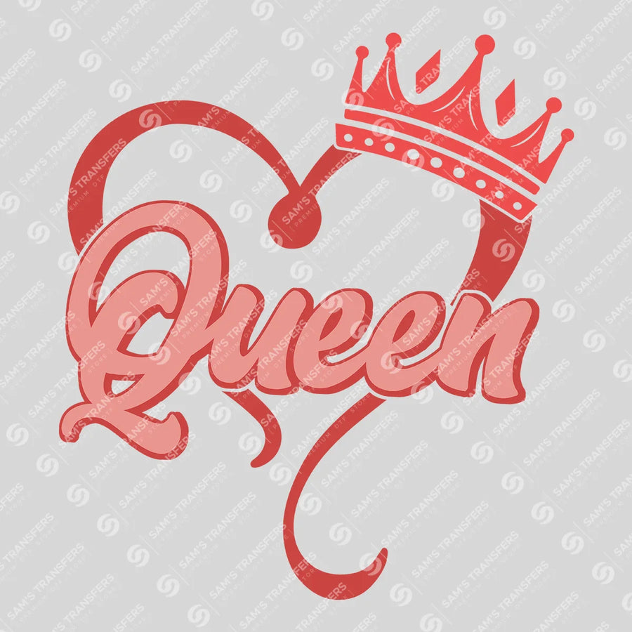 Queen Ready-to-Press DTF Transfer | SAT03031