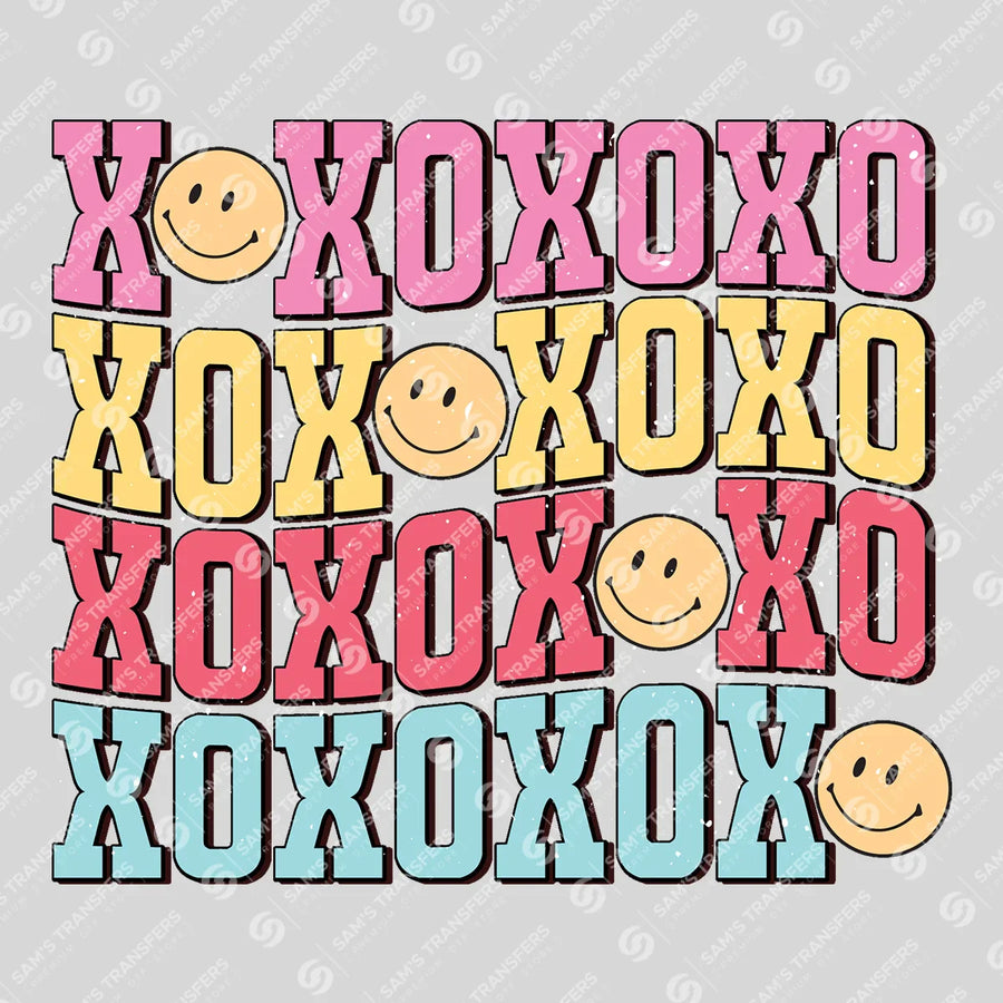Xoxo Ready-to-Press DTF Transfer | SAT03043