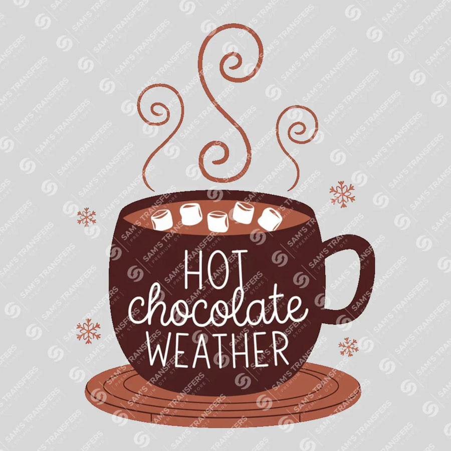 Hot Chocolate Weather Ready-to-Press DTF Transfer | SAT03068