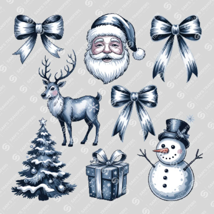 Vintage Christmas Ready-to-Press DTF Transfer | SAT03093