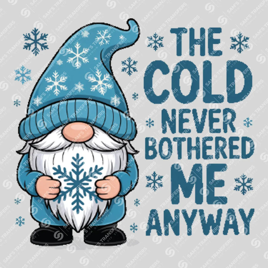 The Cold Never Bothered Me Anyway Ready-to-Press DTF Transfer | SAT03104