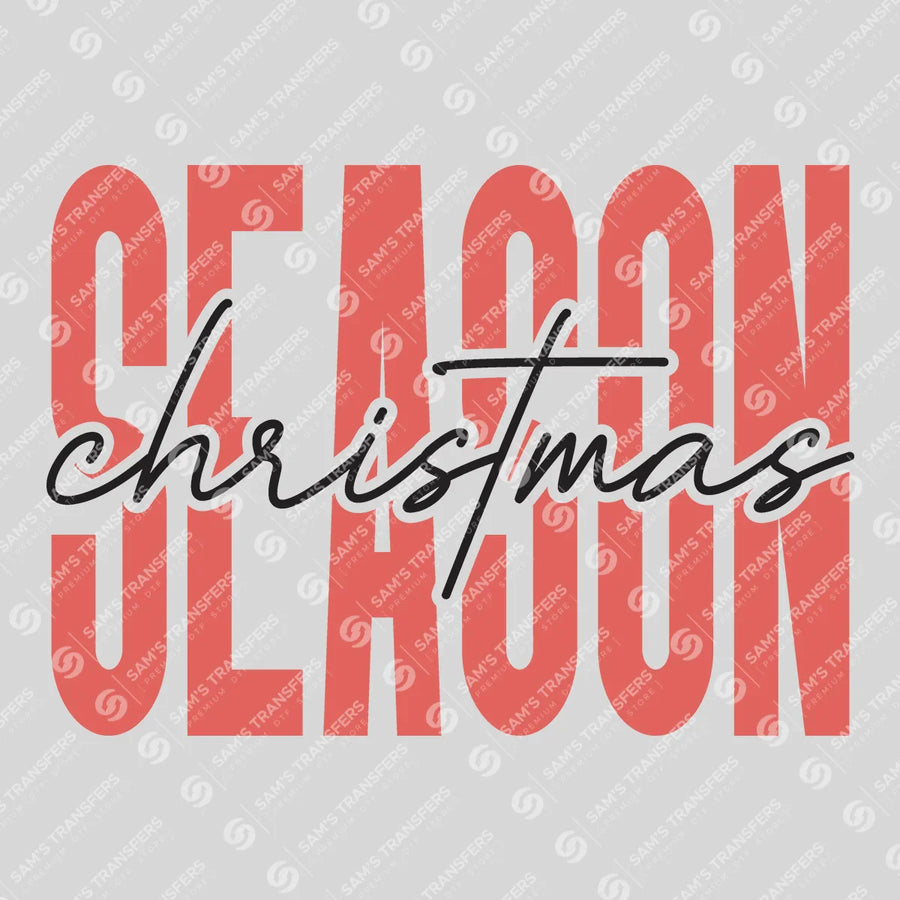 Christmas Season Ready-to-Press DTF Transfer | SAT03105