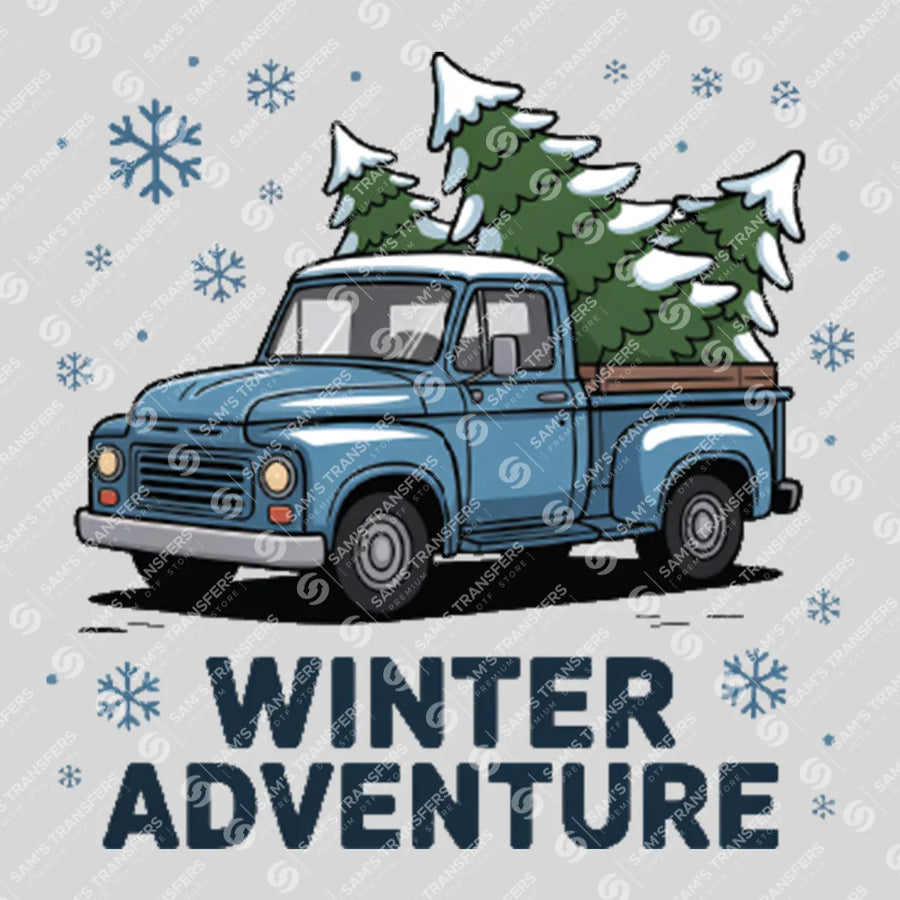 Winter Adventure Ready-to-Press DTF Transfer | SAT03108