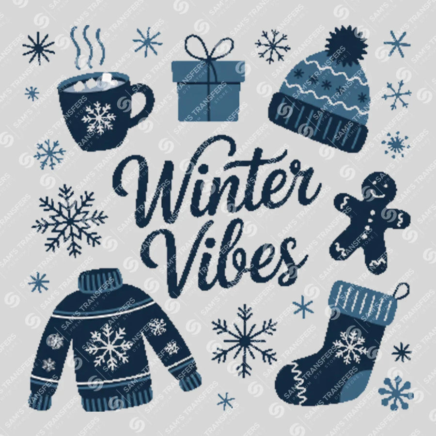 Winter Vibes Ready-to-Press DTF Transfer | SAT03114