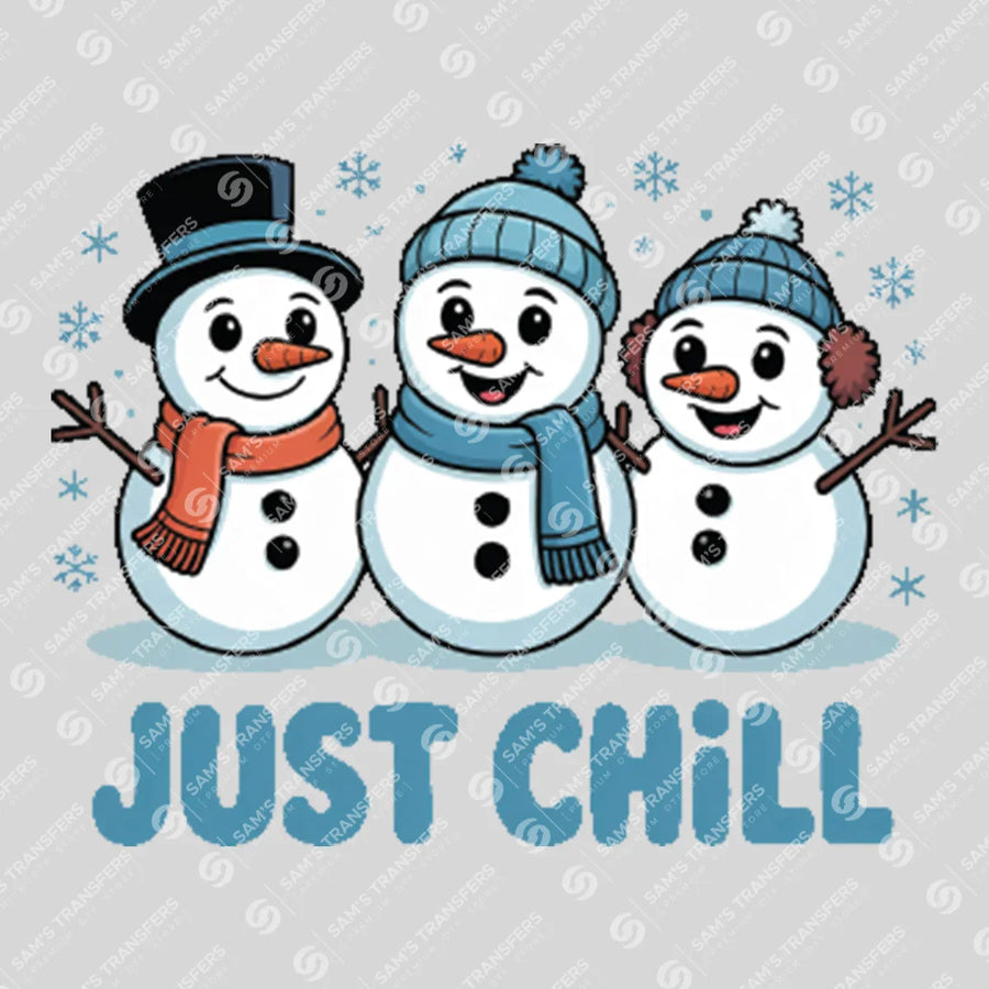 Just Chill Ready-to-Press DTF Transfer | SAT03118