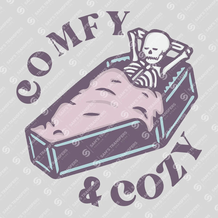 Comfy And Cozy Ready-to-Press DTF Transfer | SAT03152