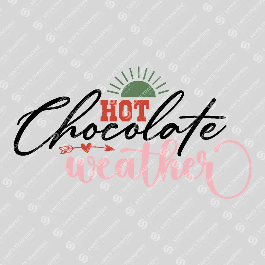 Hot Chocolate Weather Ready-to-Press DTF Transfer | SAT03186