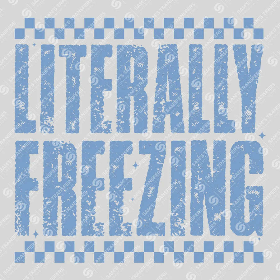 Literally Freezing Ready-to-Press DTF Transfer | SAT03199