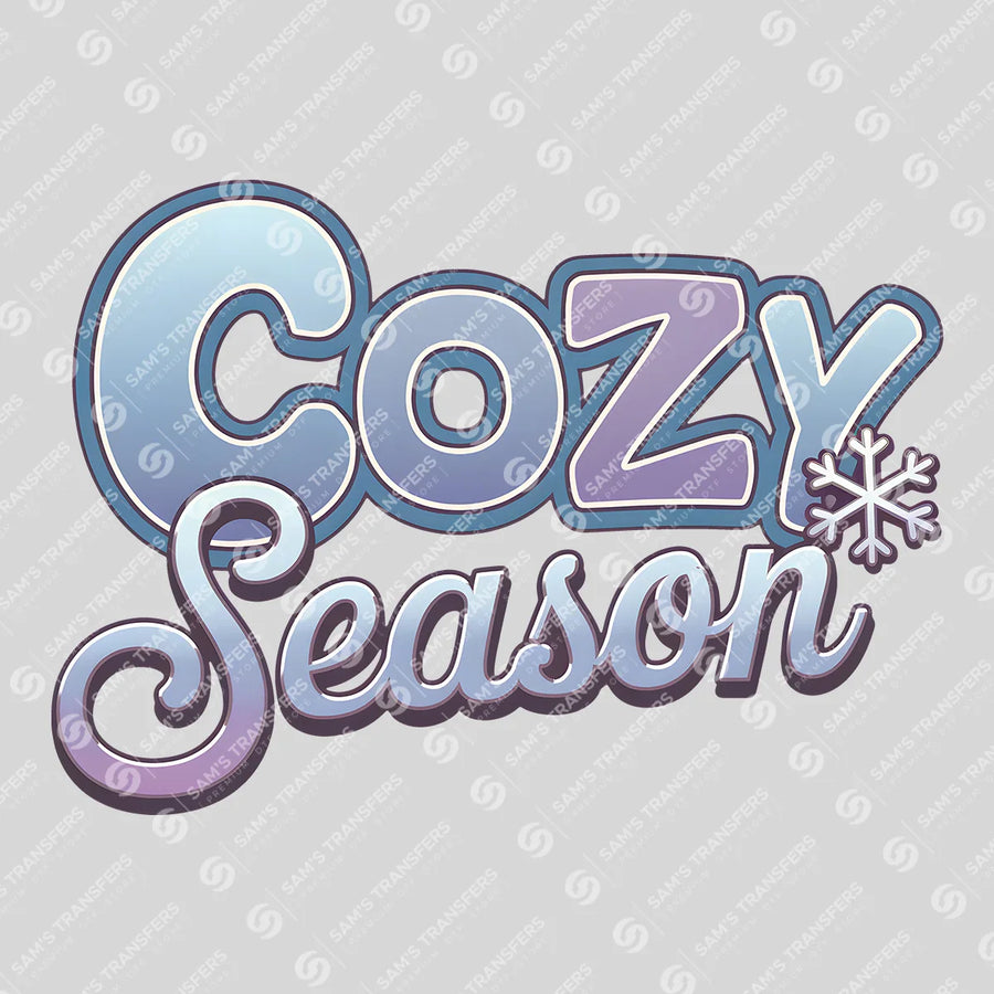 Cozy Season Ready-to-Press DTF Transfer | SAT03221