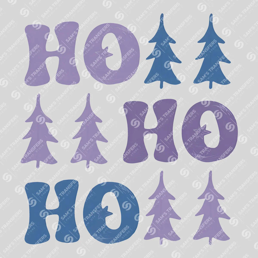 Ho Ho Ho Ready-to-Press DTF Transfer | SAT03234