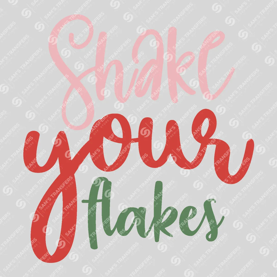 Shake Your Flakes Ready-to-Press DTF Transfer | SAT03241